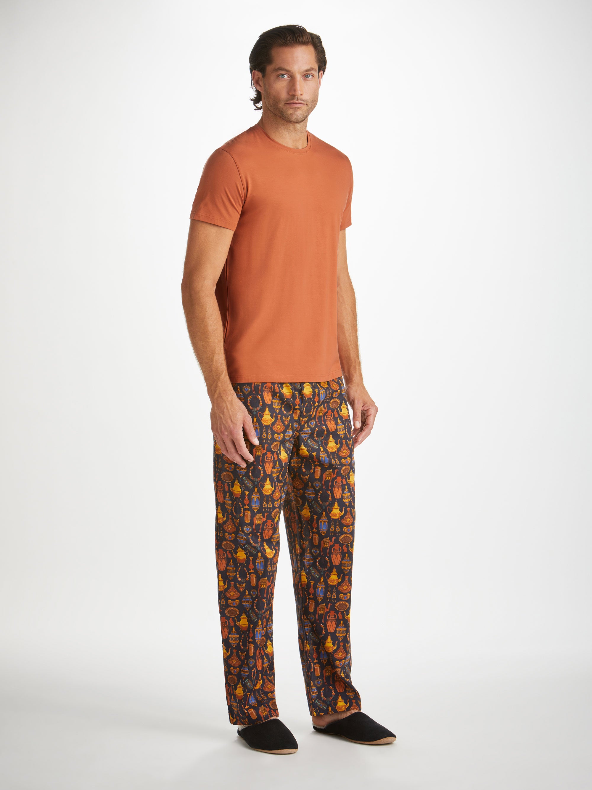 Men's T-Shirt Basel Micro Modal Stretch Terracotta