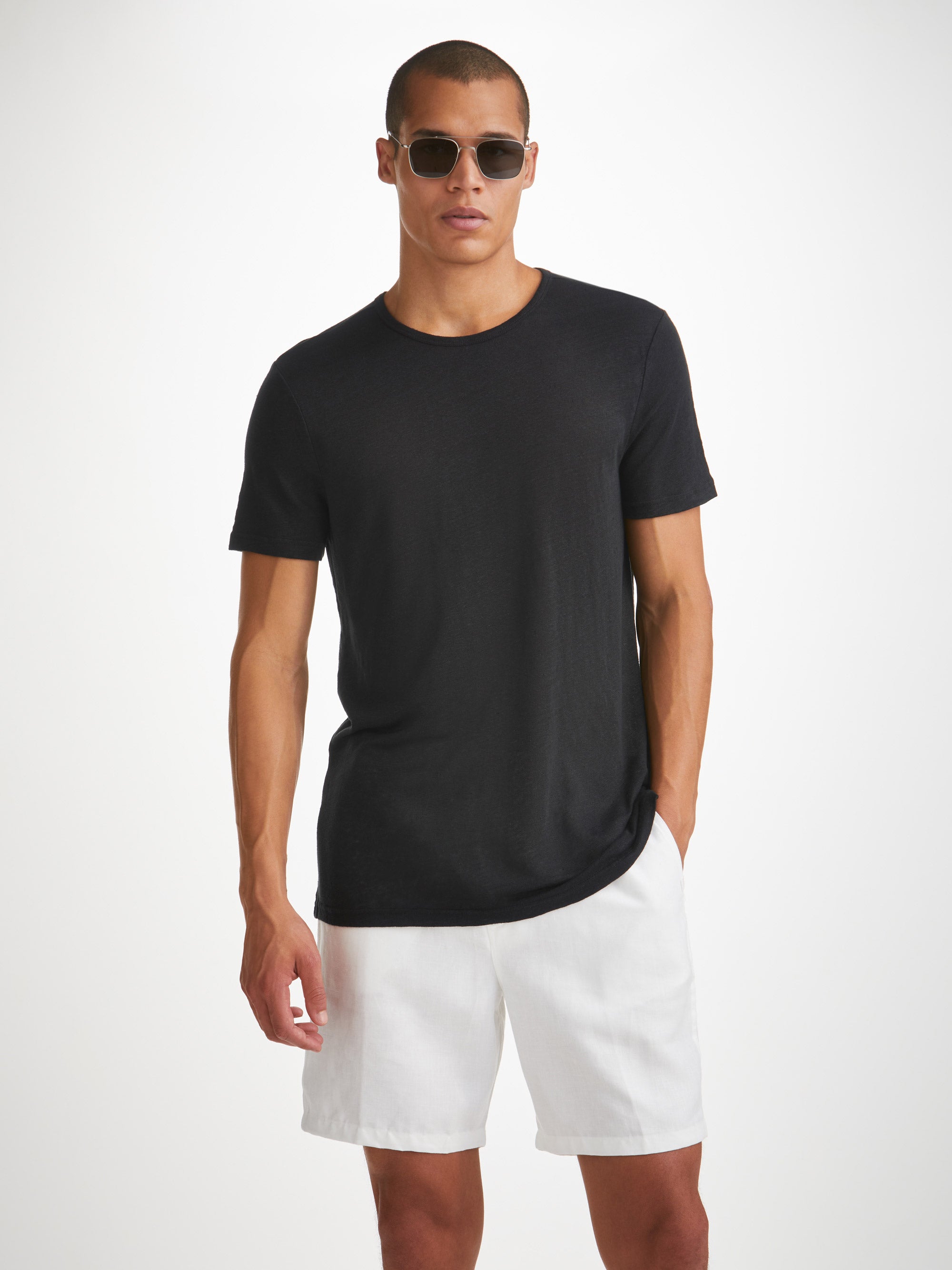 Men's T-Shirt Jordan Linen Black