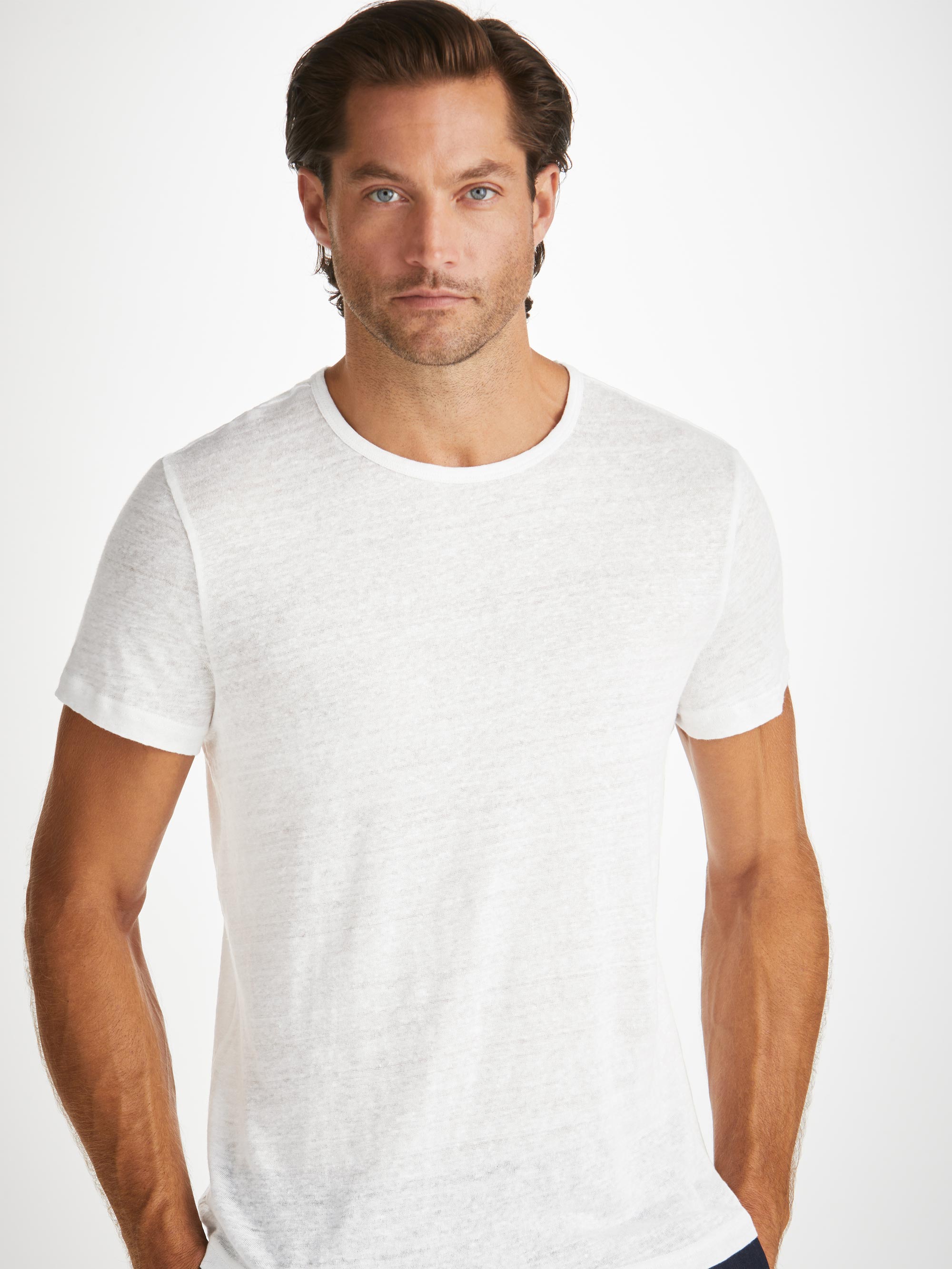 Men's T-Shirt Jordan Linen White