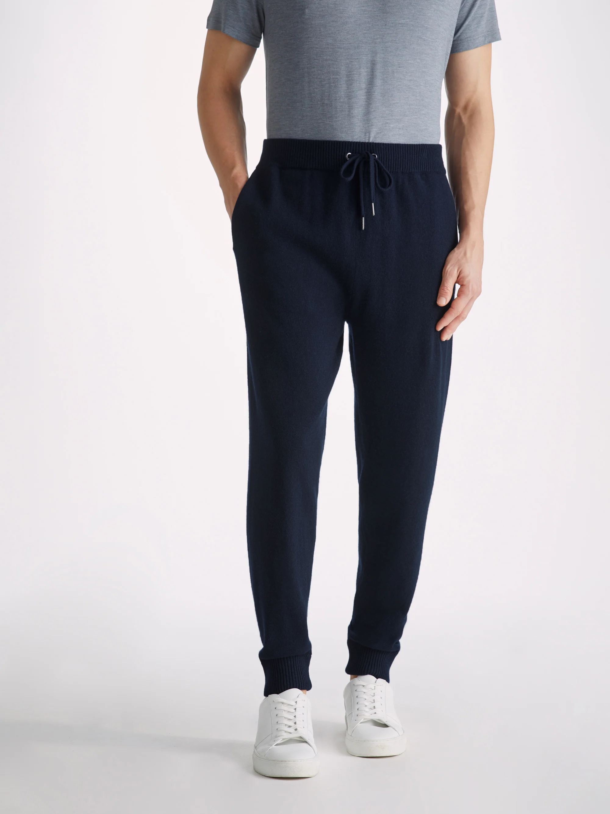 Men's Track Pants Finley Cashmere Navy