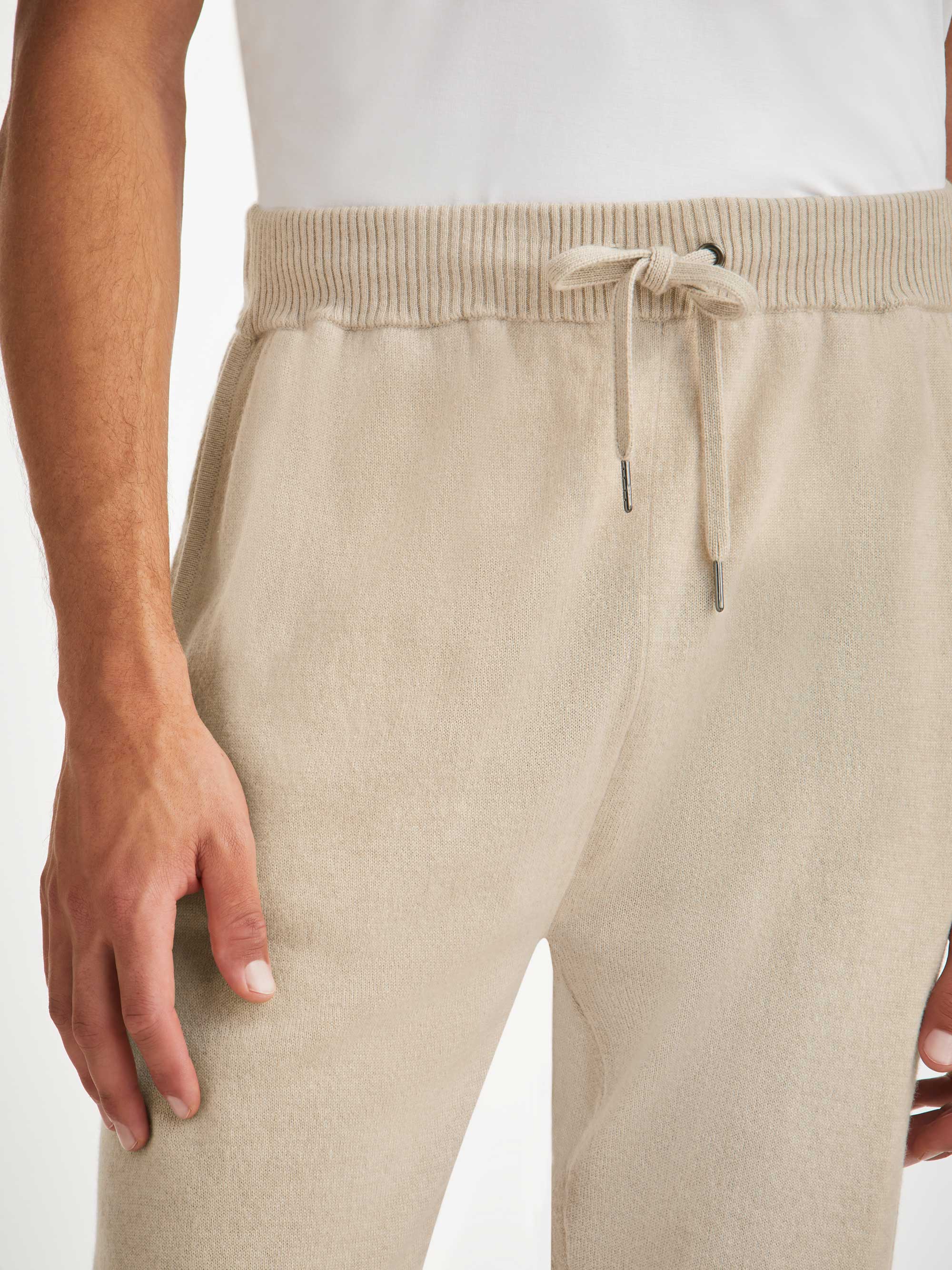 Men's Track Pants Finley Cashmere Oat