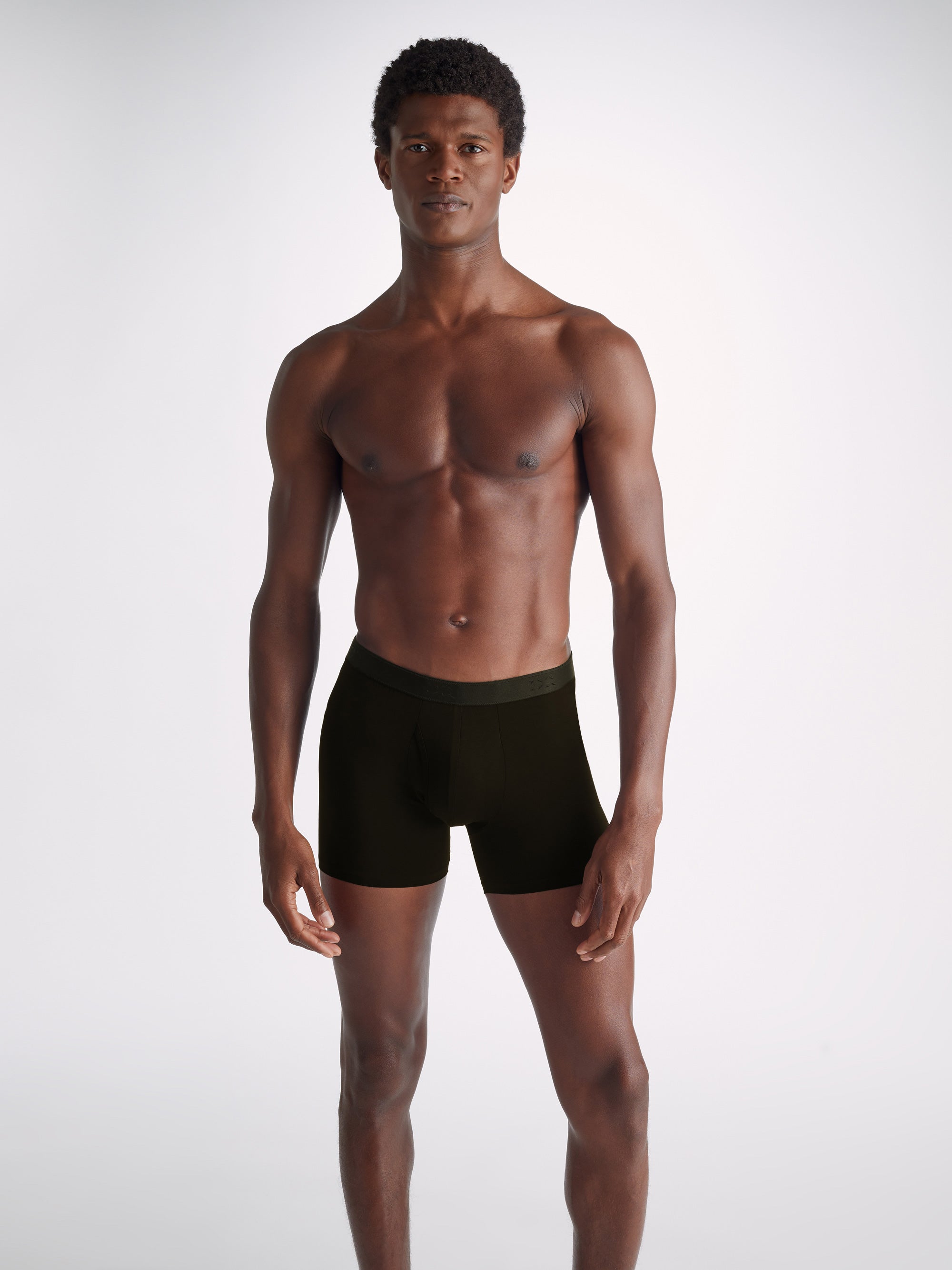 Men's Trunks Jack Pima Cotton Stretch Black