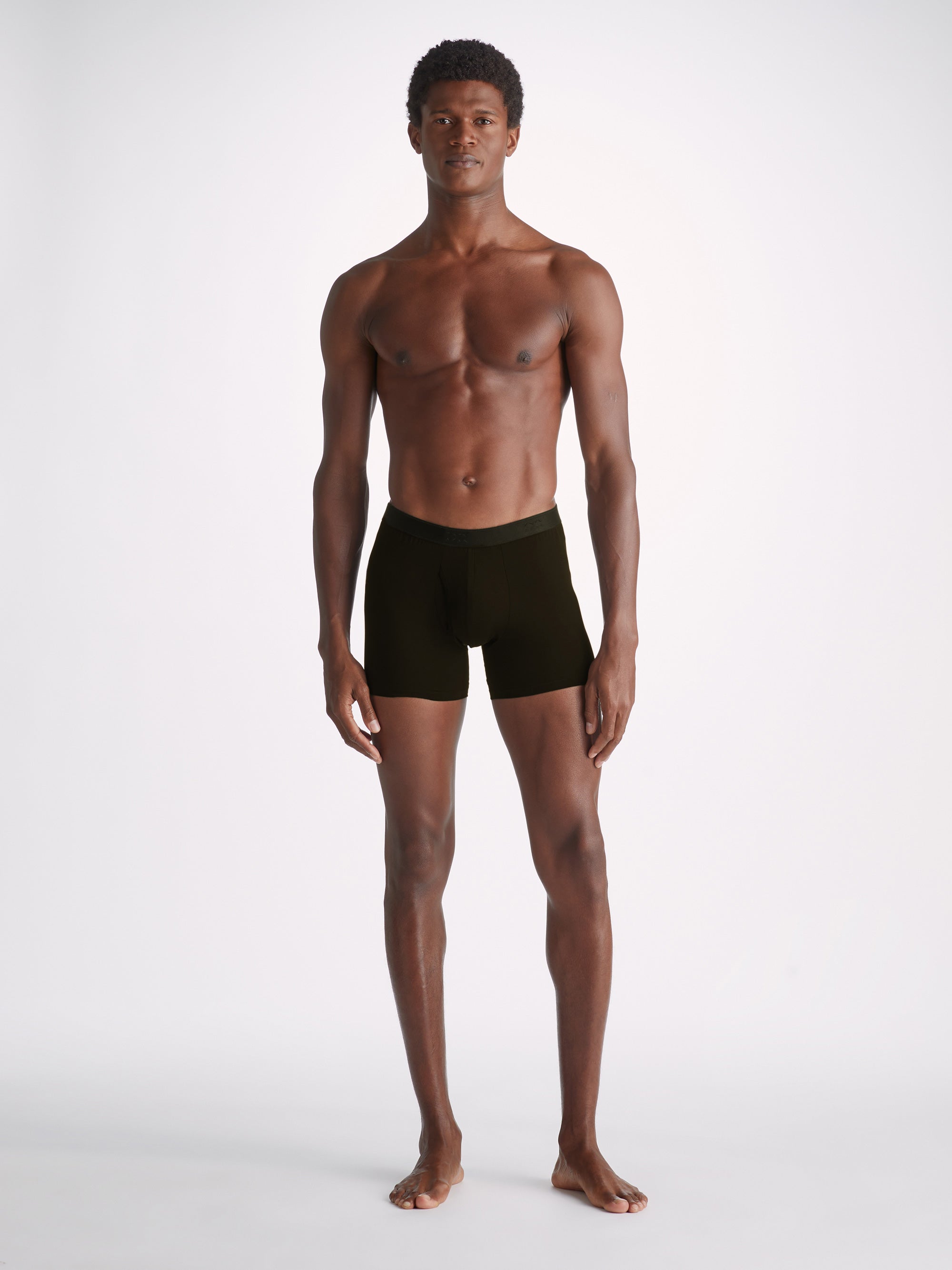 Men's Trunks Jack Pima Cotton Stretch Black