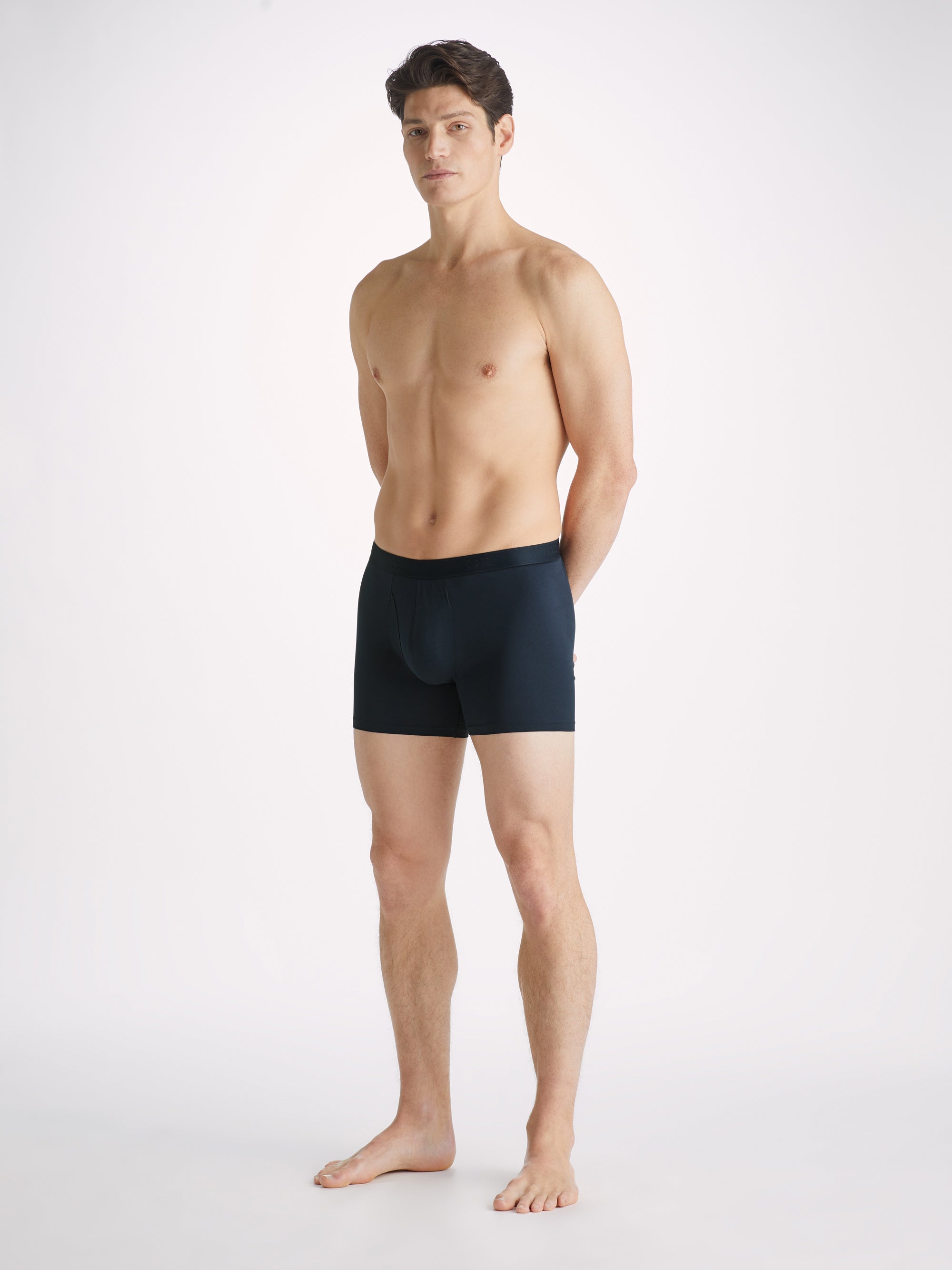 Men's Trunks Jack Pima Cotton Stretch Navy