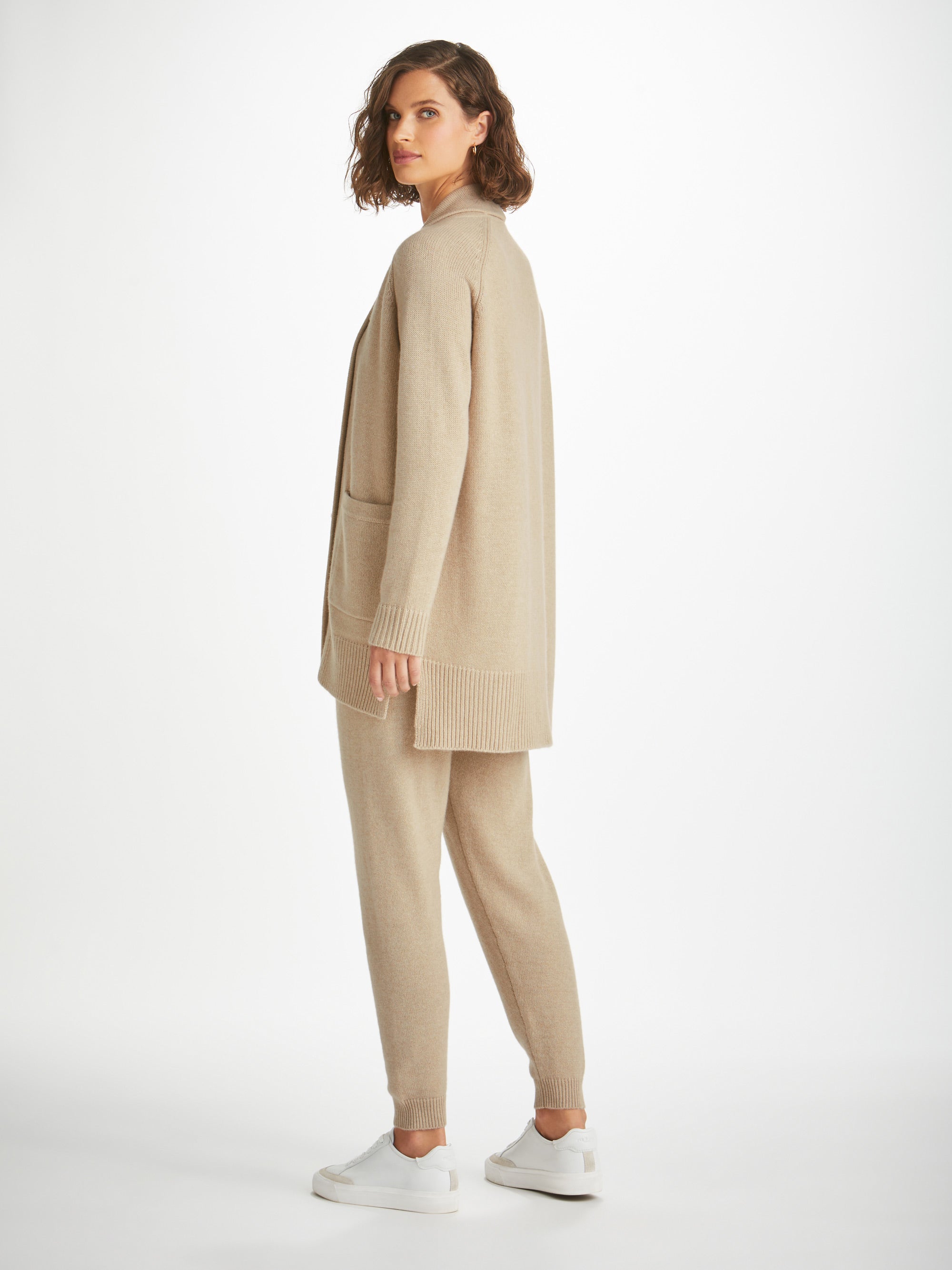 Women's Cardigan Nina Cashmere Fawn