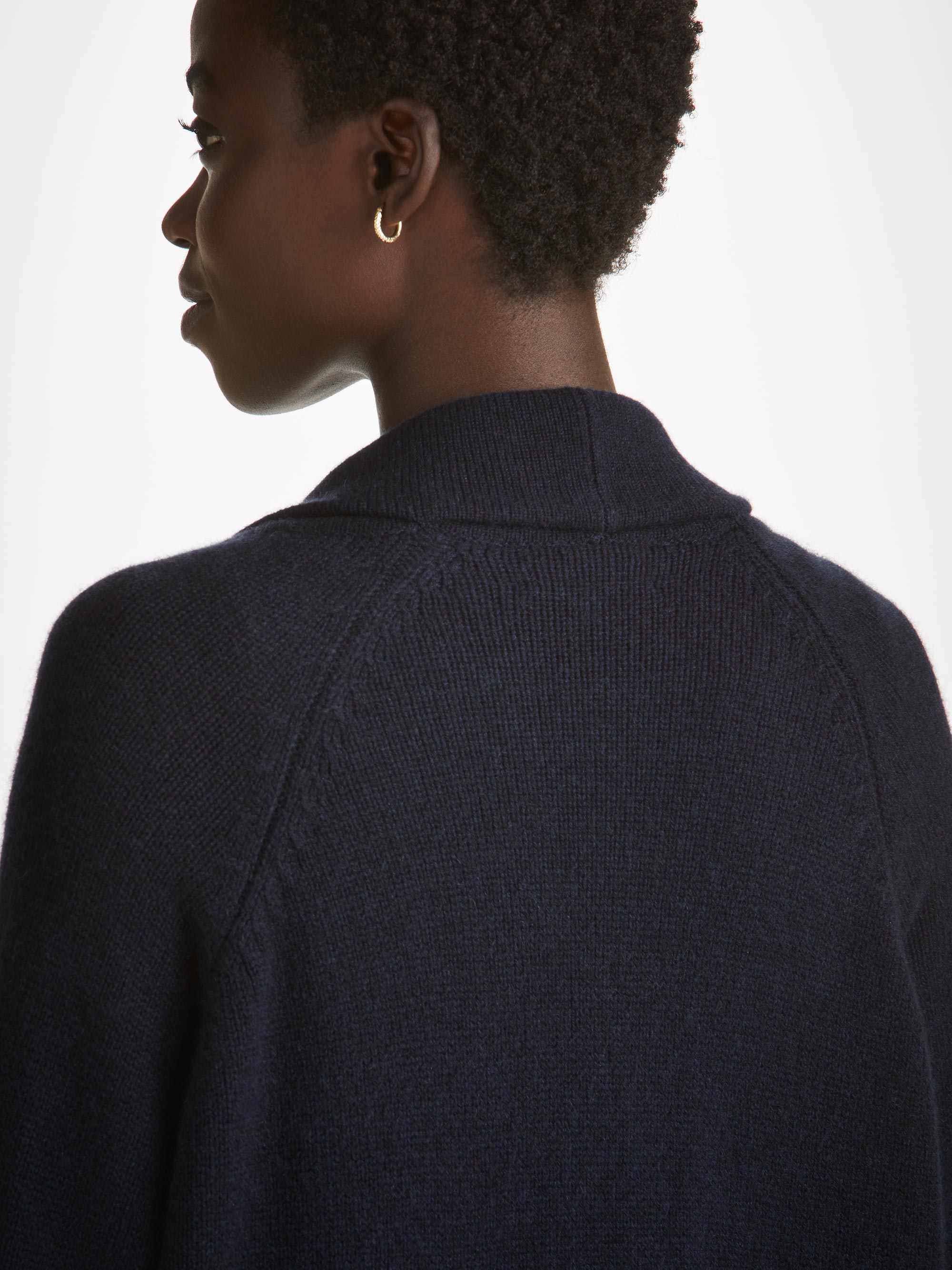 Women's Cardigan Nina Cashmere Navy