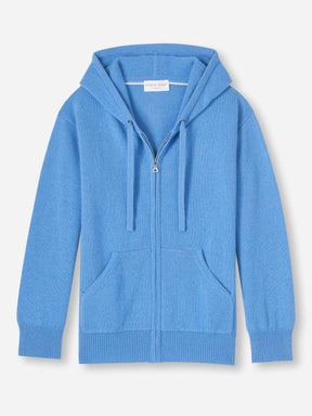 [[Women's Hoodie Daphne Cashmere Cornflower (Size)]]