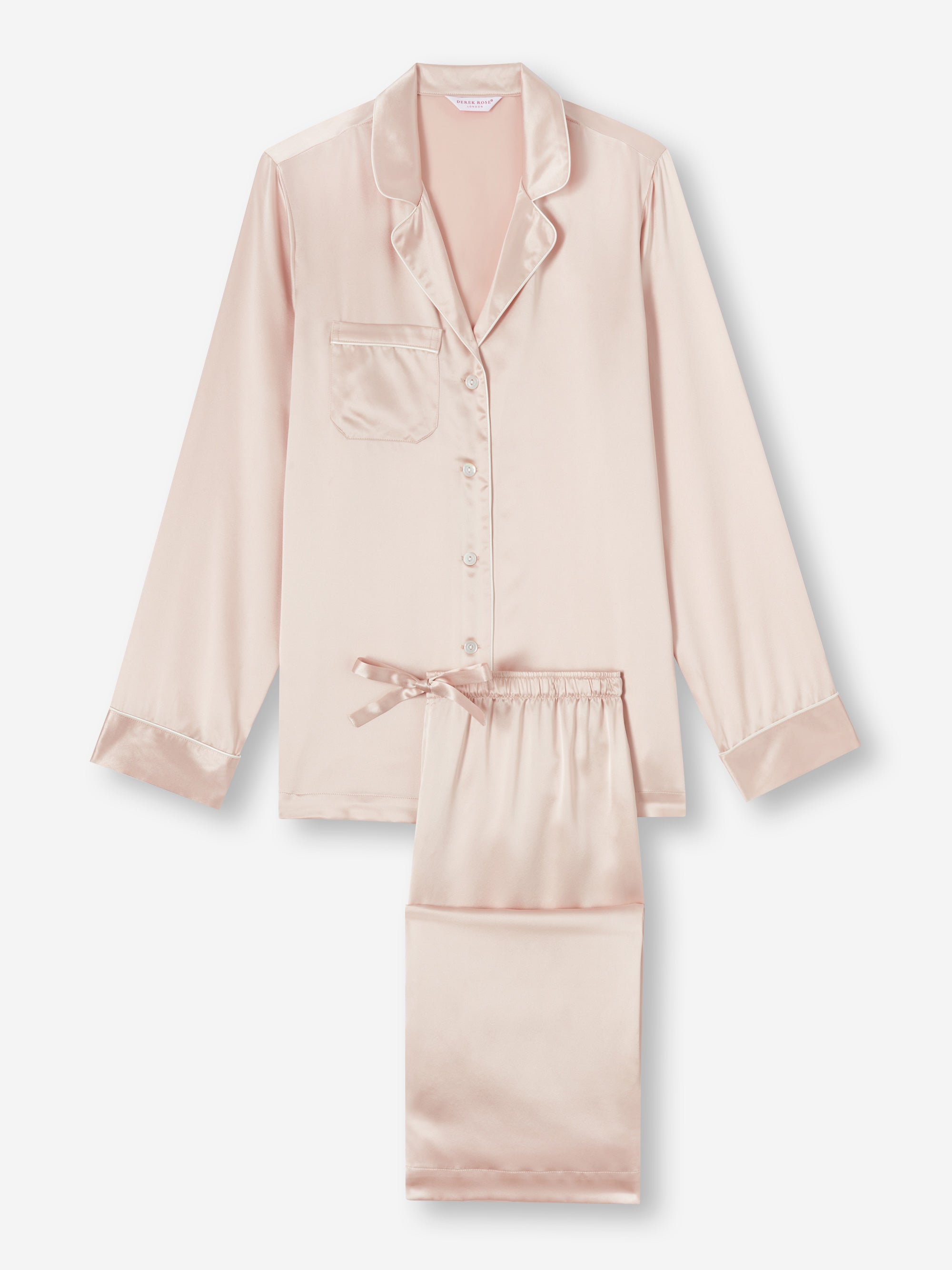 Women's Pyjamas Bailey Silk Satin Champagne