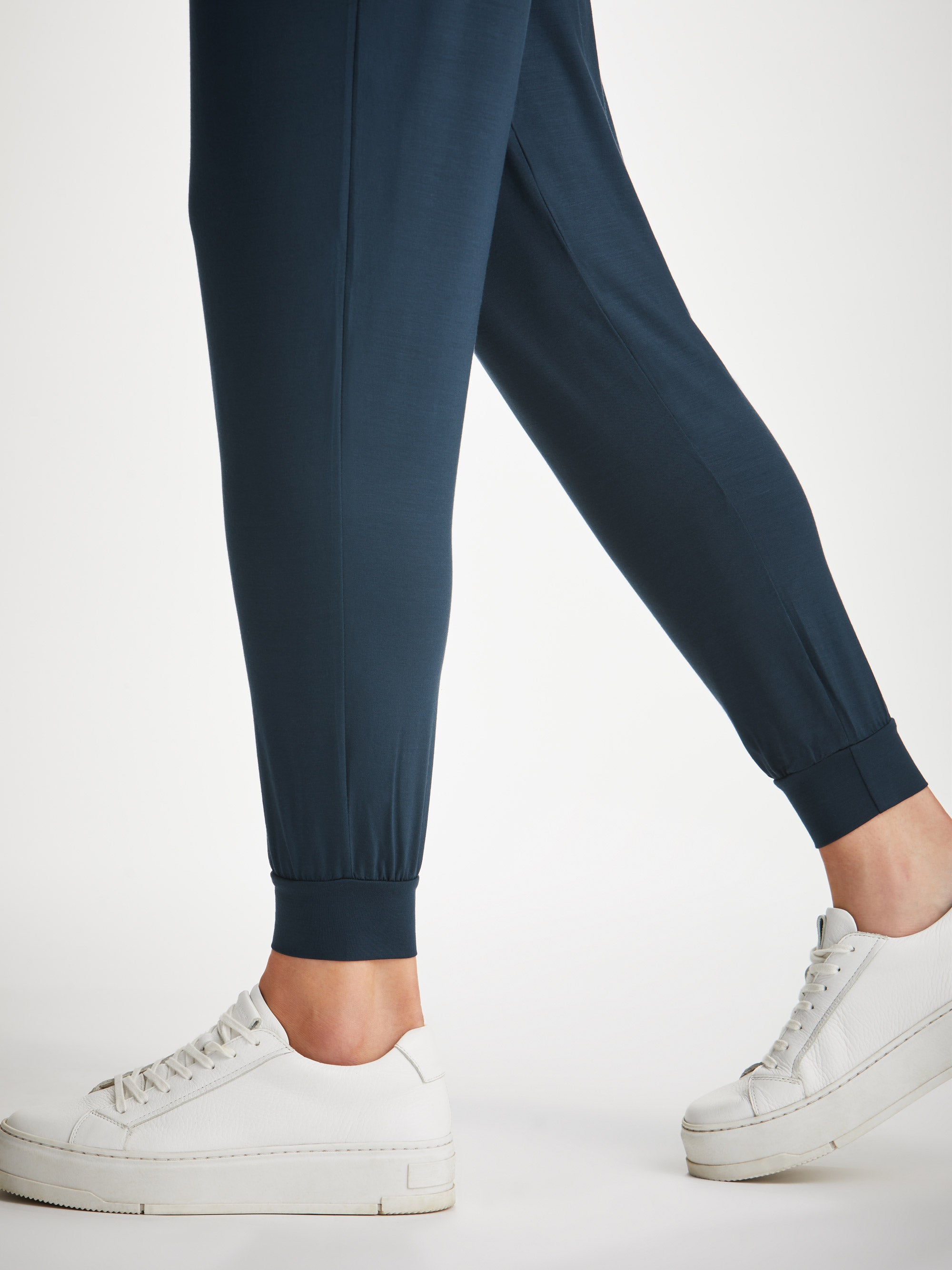 Women's Track Pants Basel Micro Modal Stretch Navy