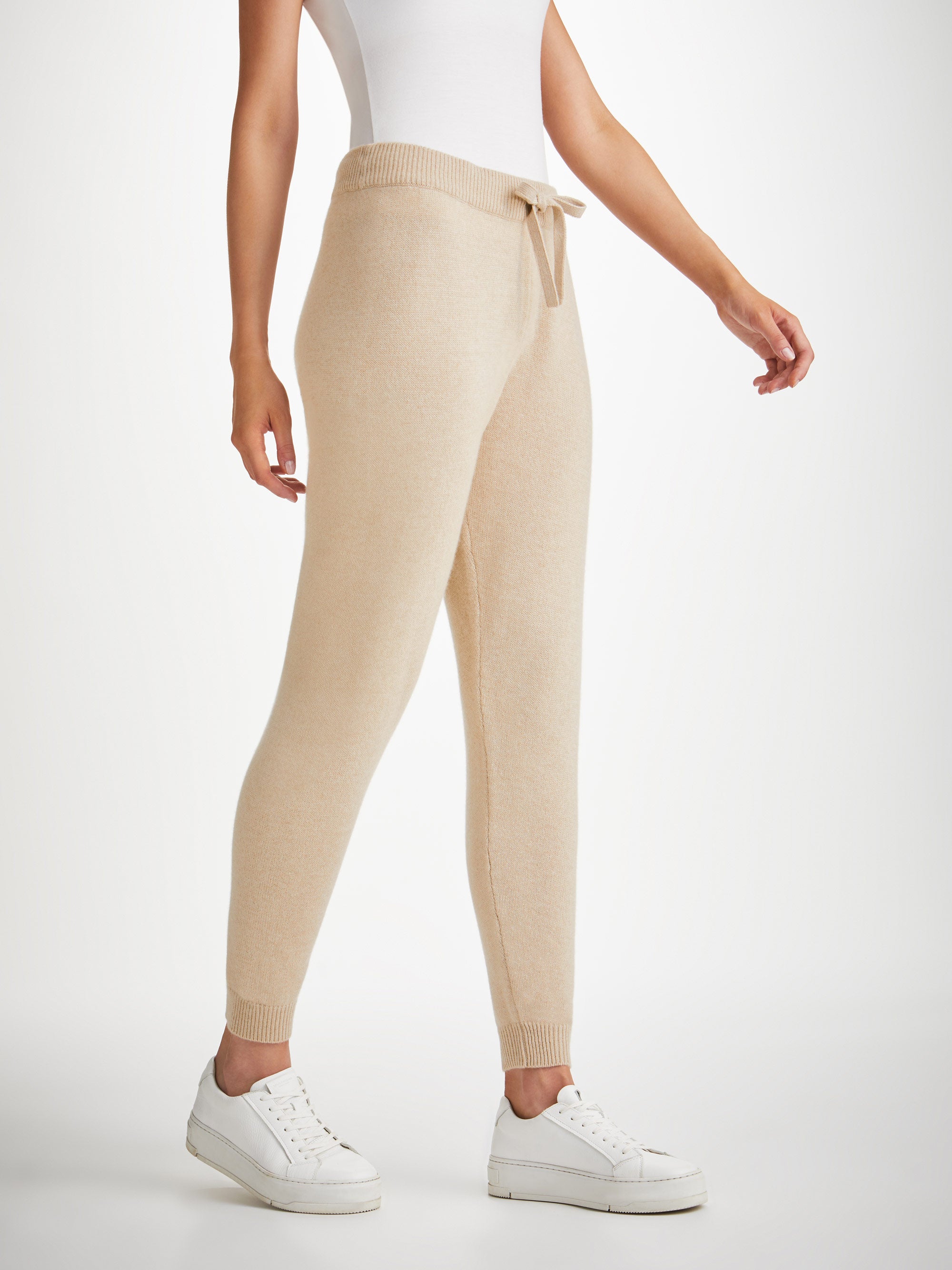 Women's Track Pants Daphne Cashmere Fawn