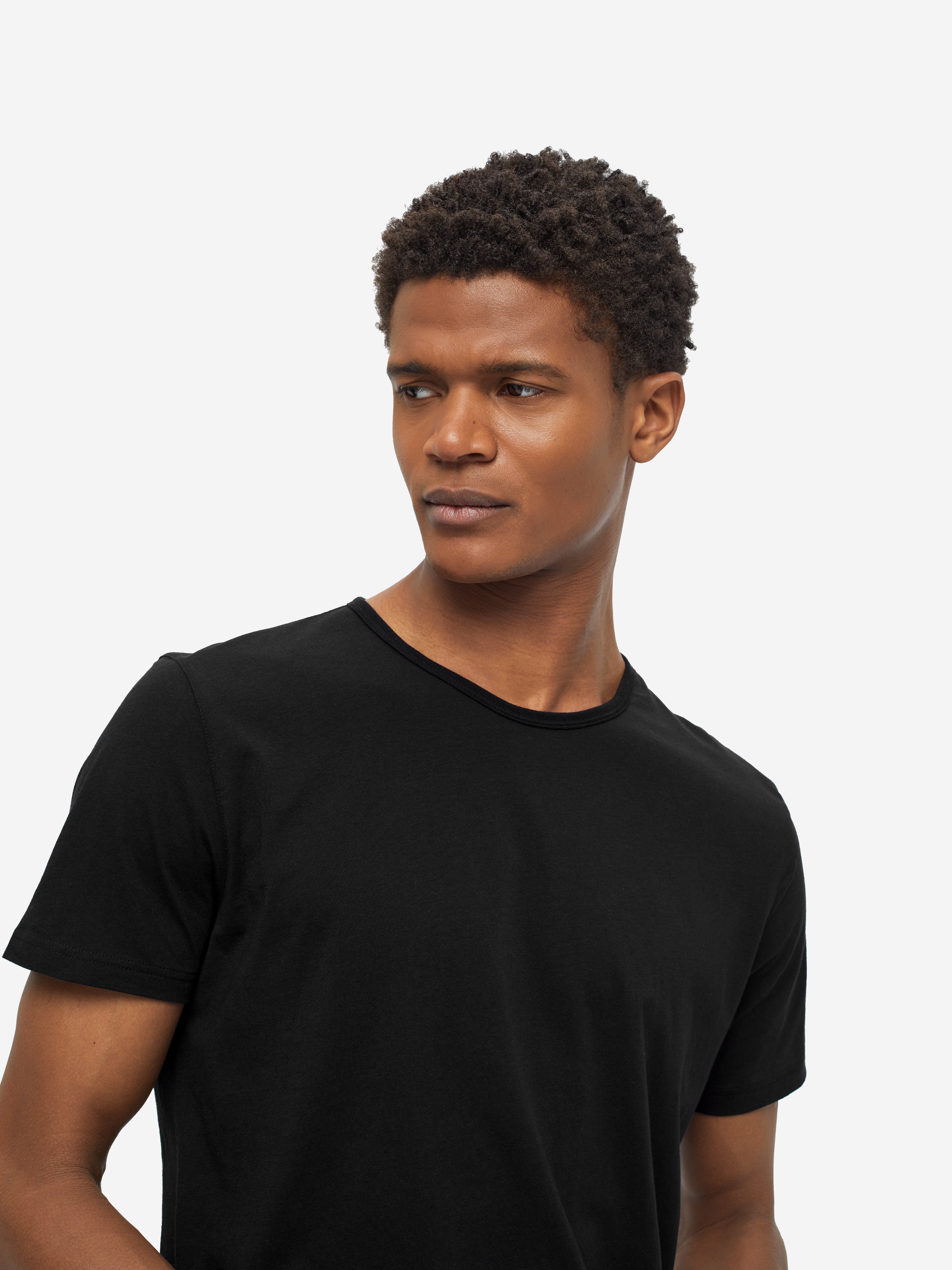 Men's T-Shirt Riley Pima Cotton Black