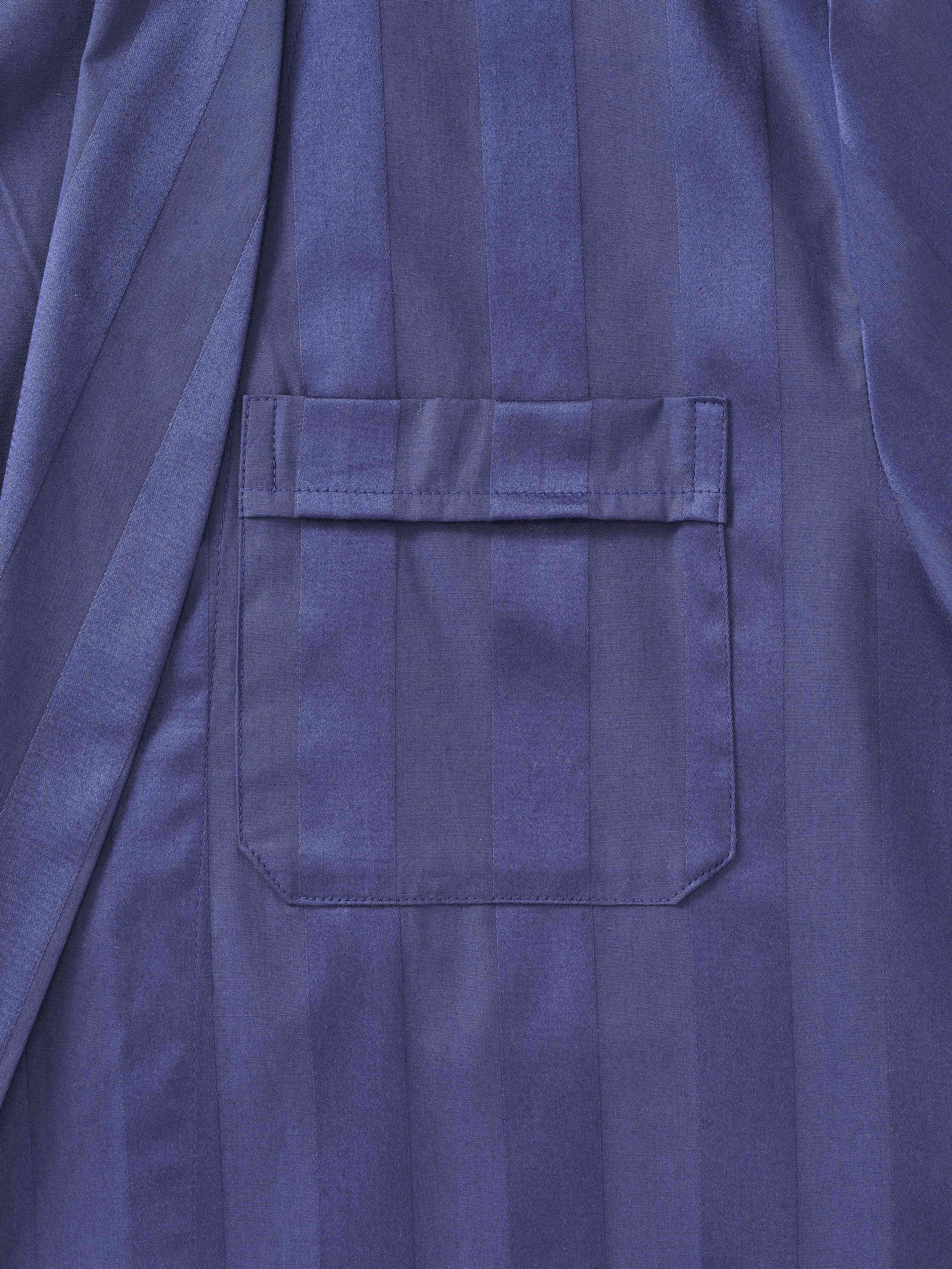 Men's Robe Lingfield Cotton Navy