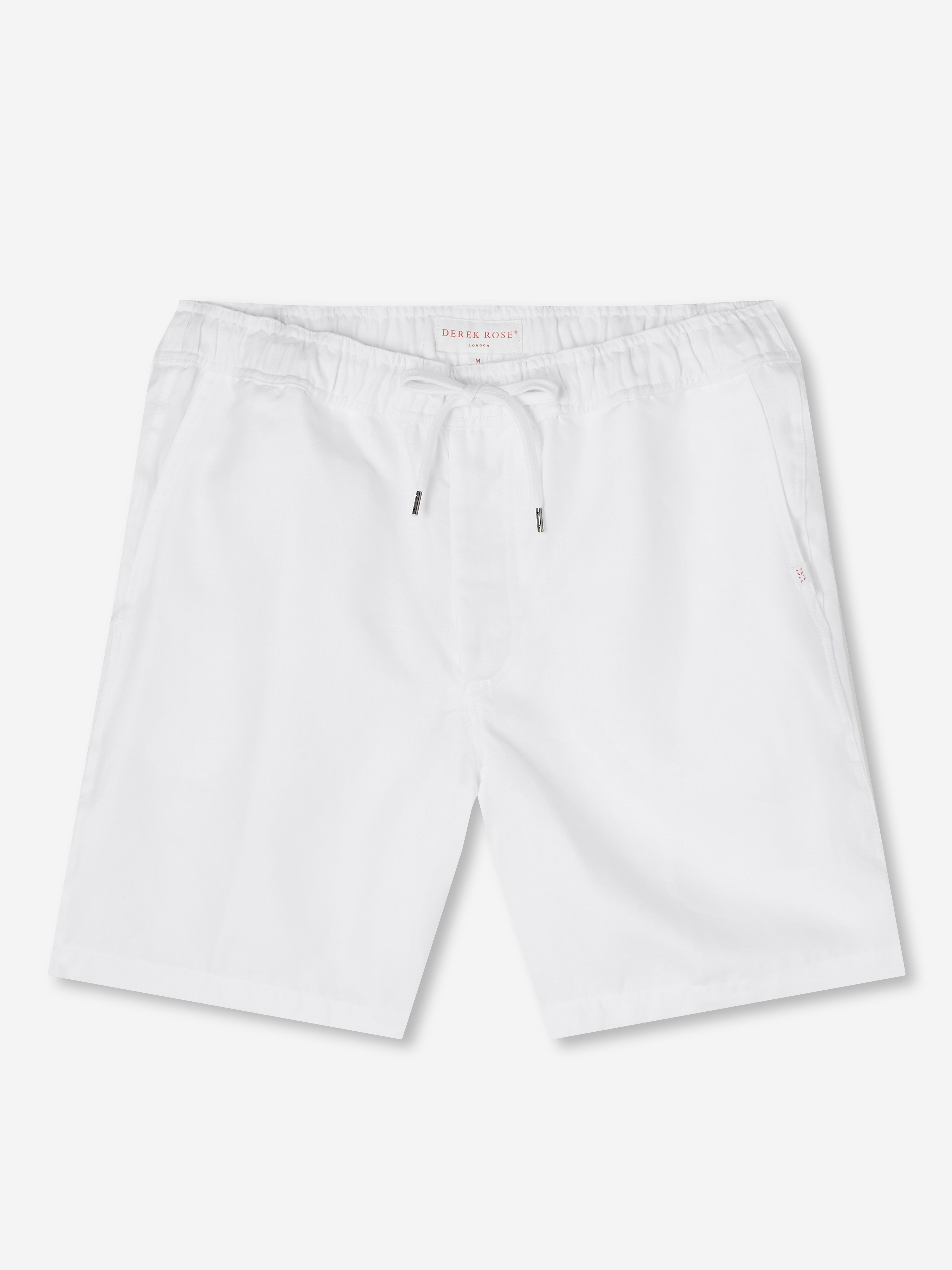 Men's Shorts Sydney Linen White