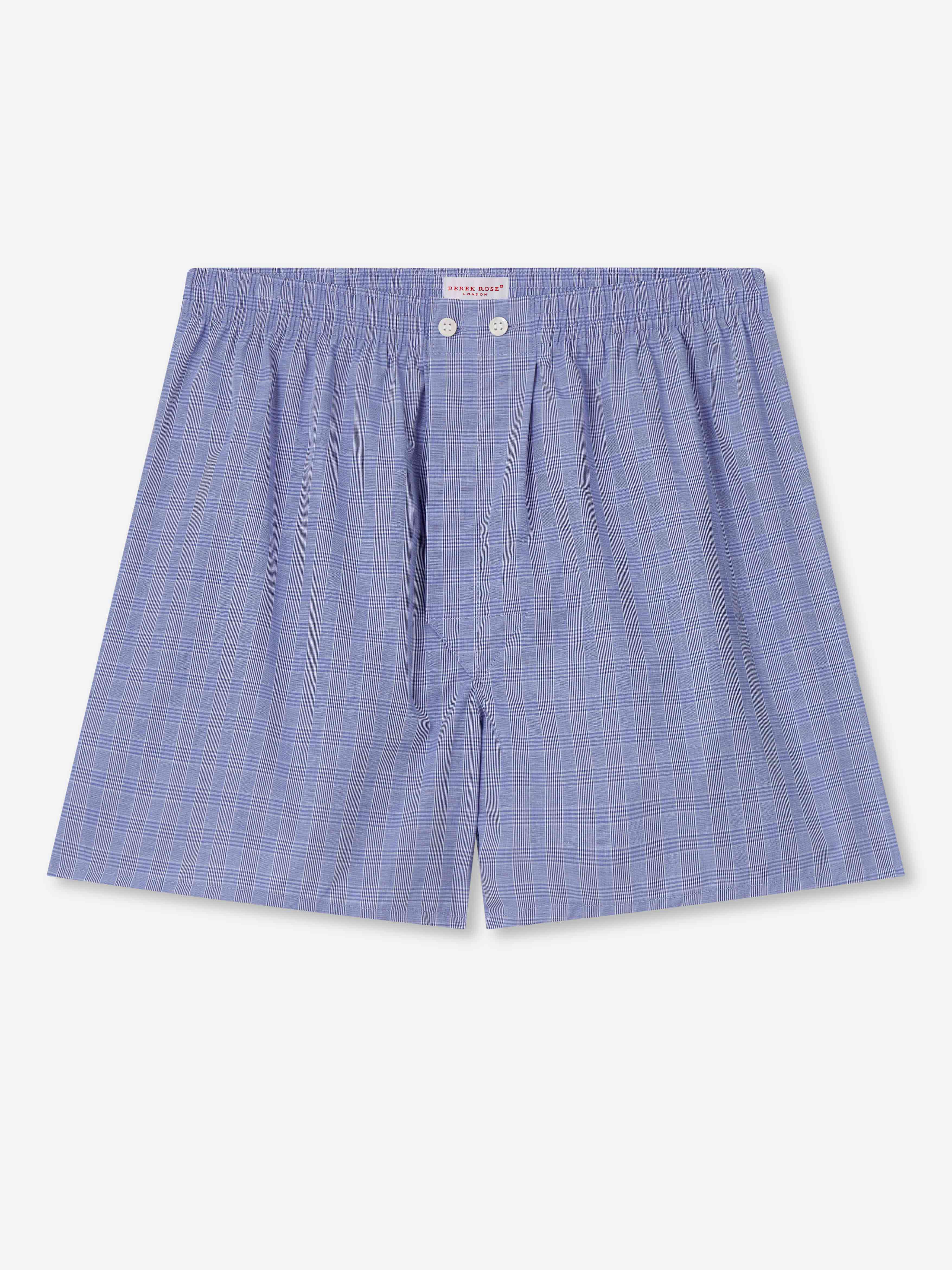 Men's Classic Fit Boxers Felsted 3 Cotton Blue