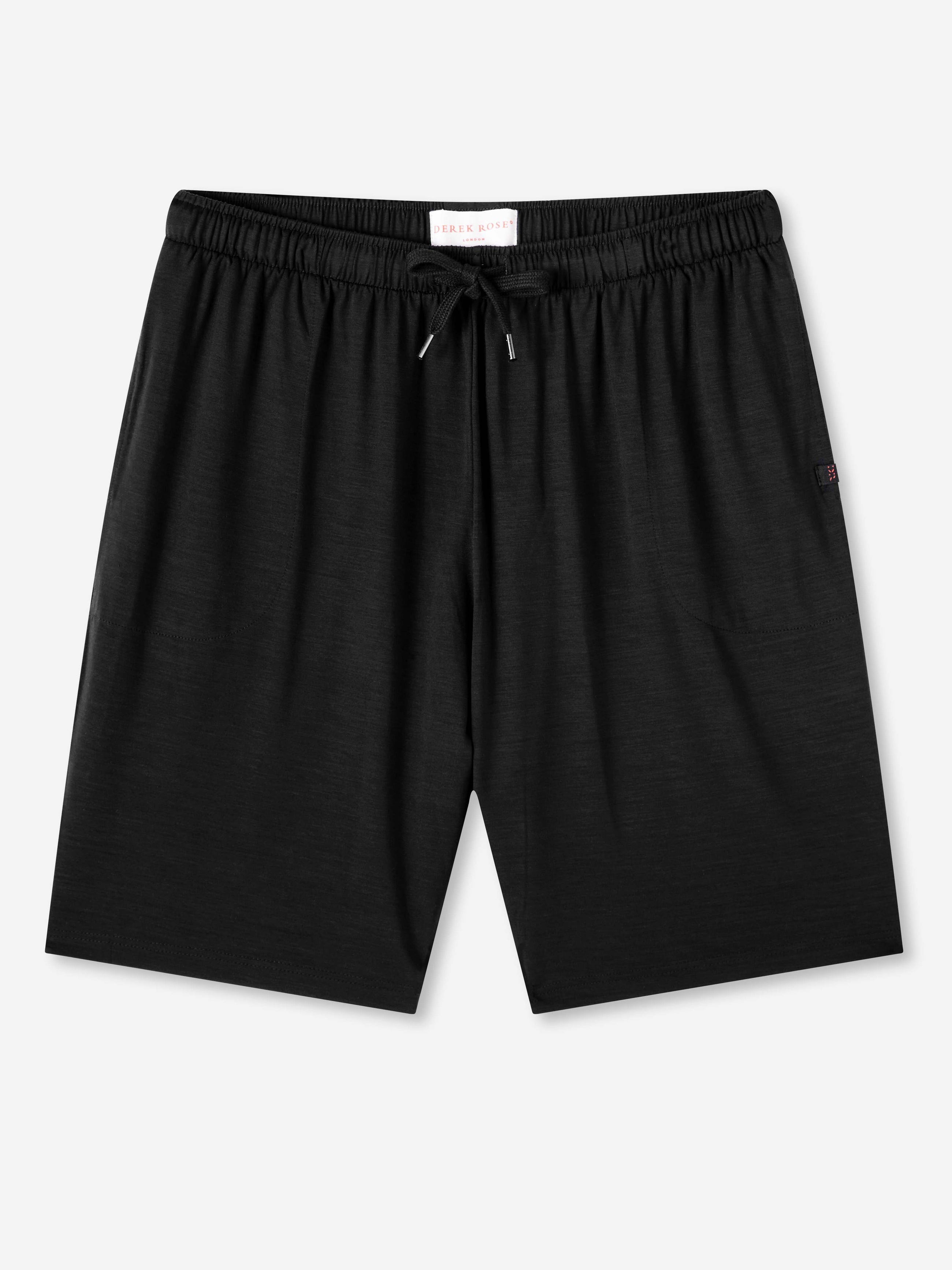men underwear, body, short sleeve, micromodal Color Black Size Small
