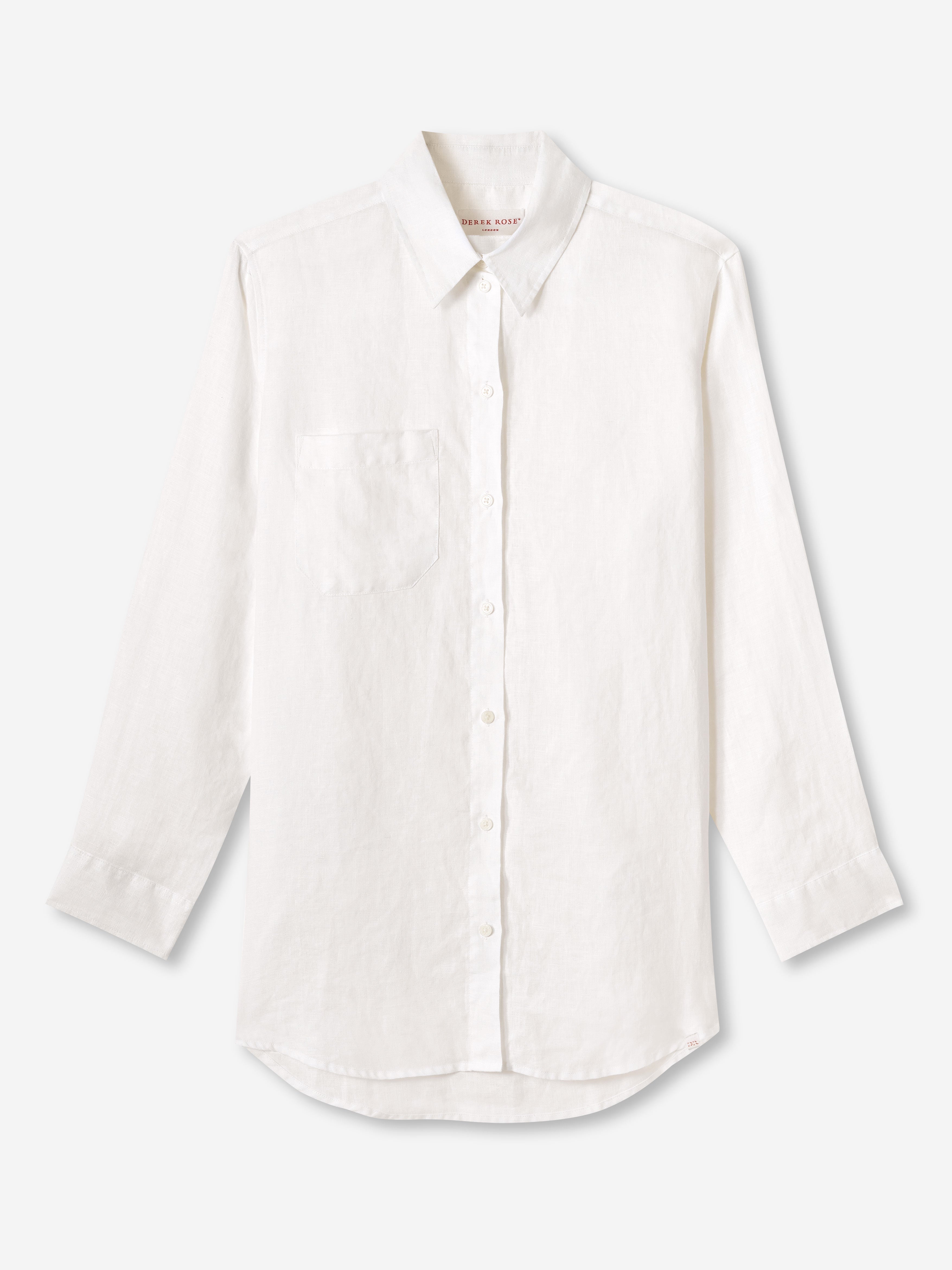 Women's Shirt Sicily Linen White