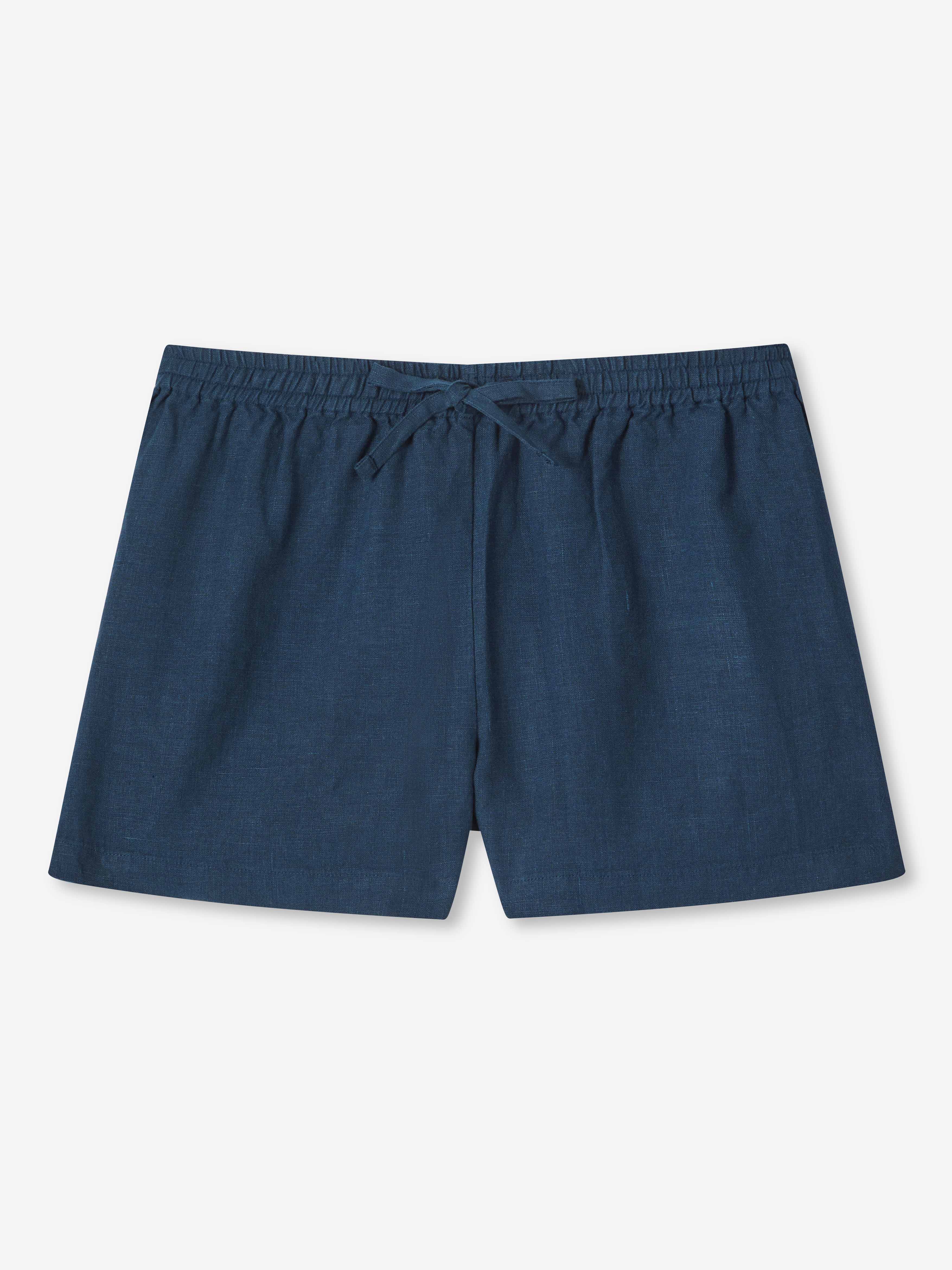 Women's Shorts Vienna Linen Navy