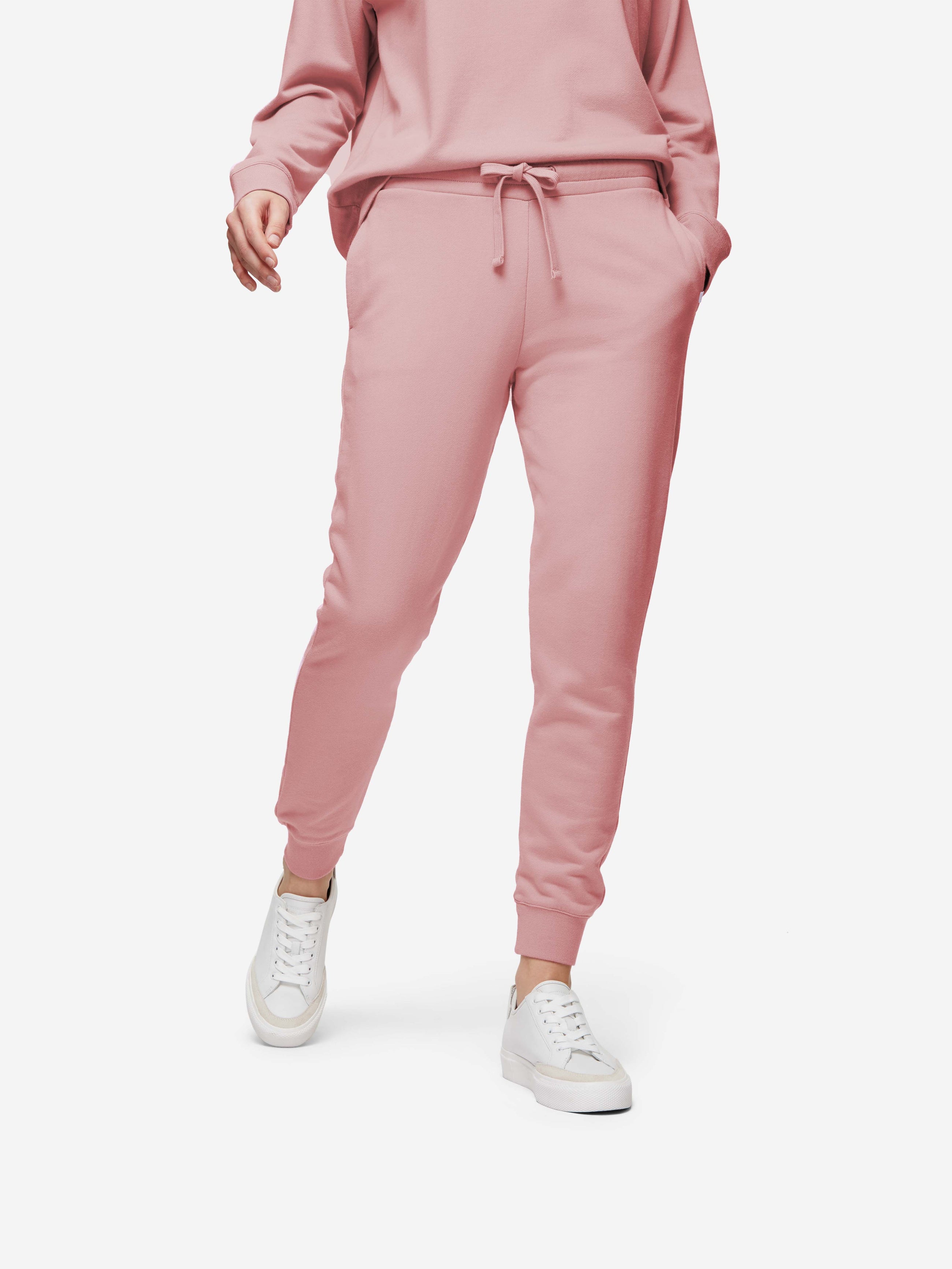 Cotton-blend Sweatpants - Pink - Ladies